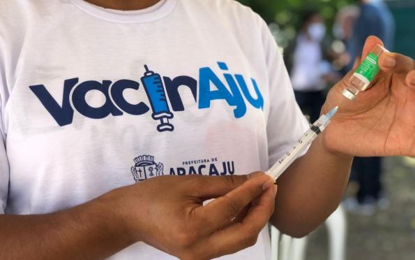 Aracaju tem a menor cobertura vacinal contra covid-19 em Sergipe