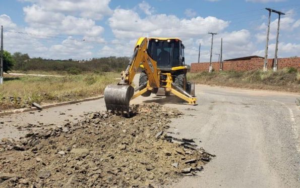 Após apelo de Janier Mota, DER inicia obras no rodoanel de Itabaianinha