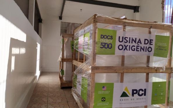 Santa Isabel inicia instalação de nova usina de oxigênio em Aracaju